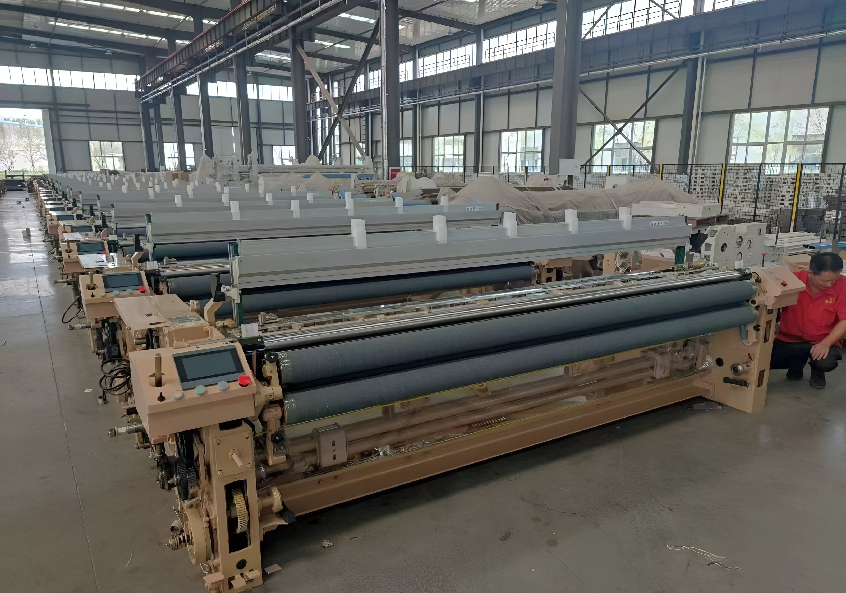 Rapier Jacquard Loom