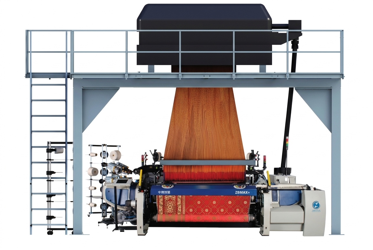 Rapier Jacquard Loom